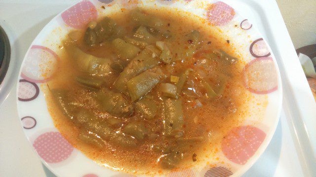 Green Beans Stew with Tomatoes
