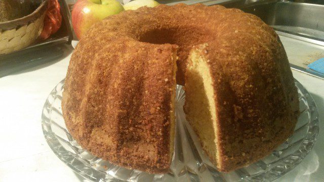 Rich Butter Cake with Cream Cheese