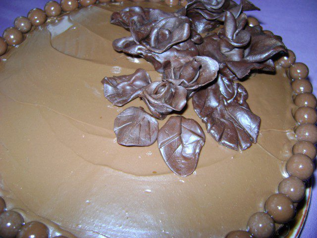 Chocolate and Roses Cake