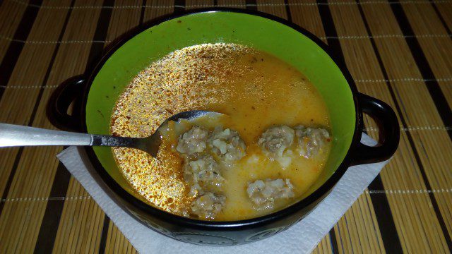 Classic Meatball Soup