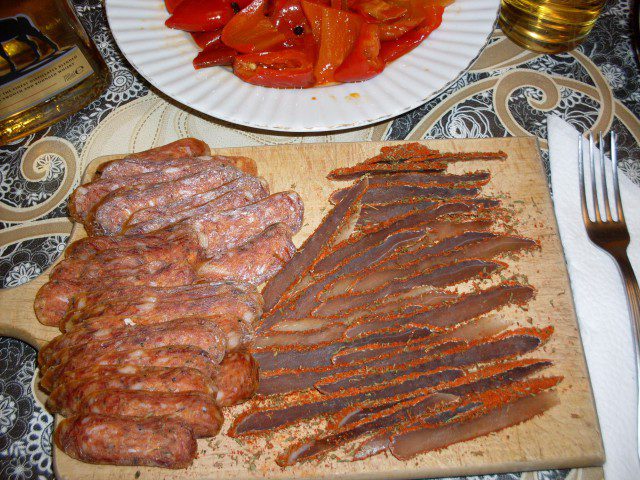 Homemade Jerky with Spices