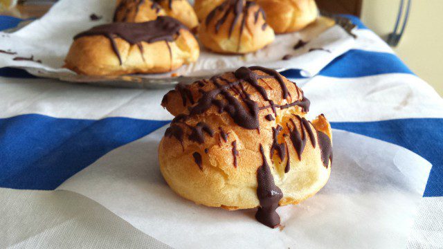 Eclairs from Classic Choux Pastry