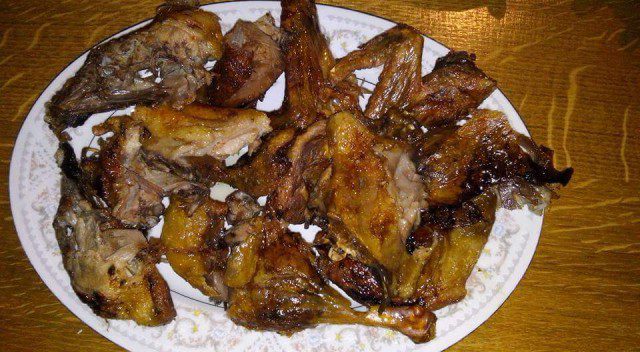 Grilled Chicken Wings with Honey