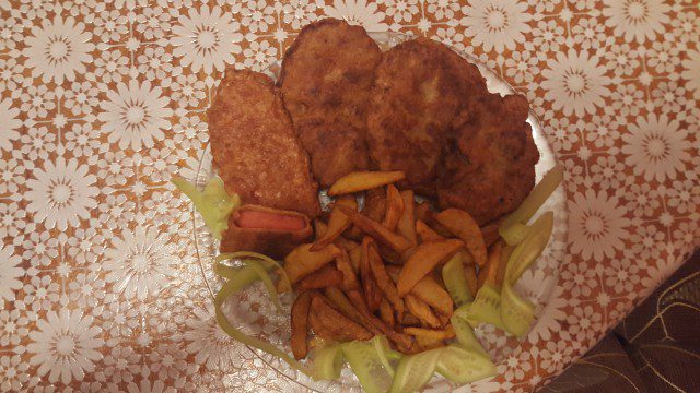 Schnitzels with Mince and Beer