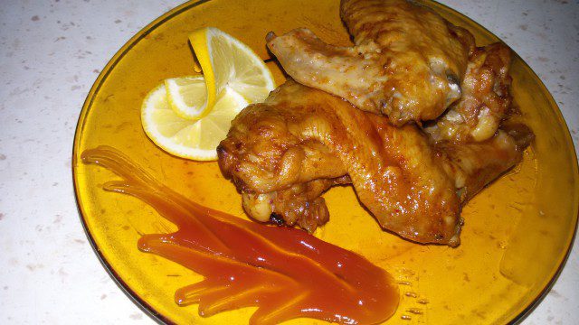 Chicken Wings in a Sweet-and-Sour Marinade