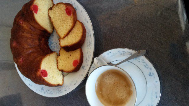 Condensed Milk Sponge Cake