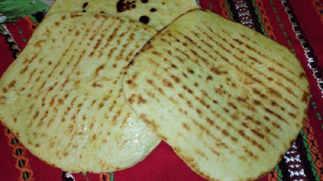 Quick Flatbread in a Grill Pan