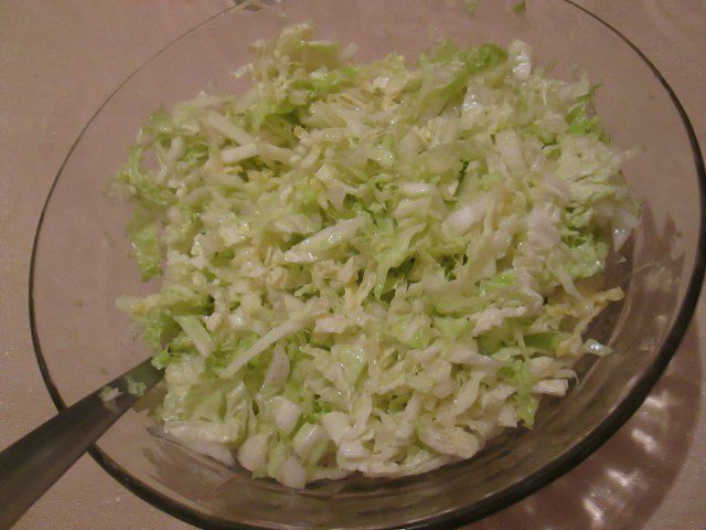 Super Easy Chinese Cabbage Salad