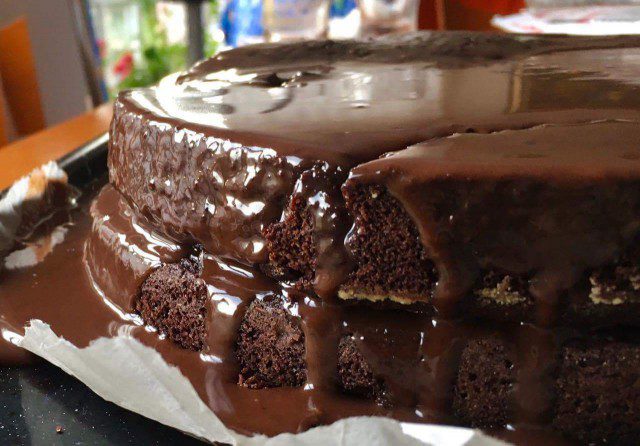 Fine Dark Chocolate Cake