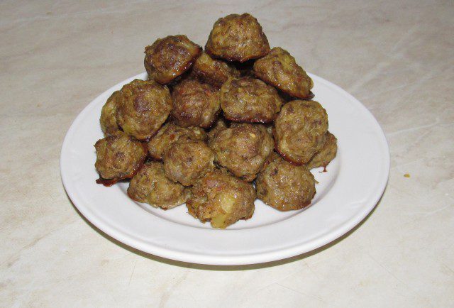 Oven-Baked Mini Meatballs
