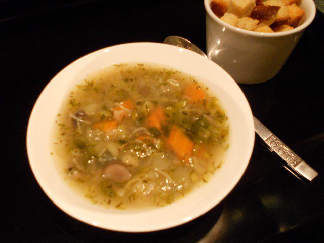Quick and Thick Vegetable Soup