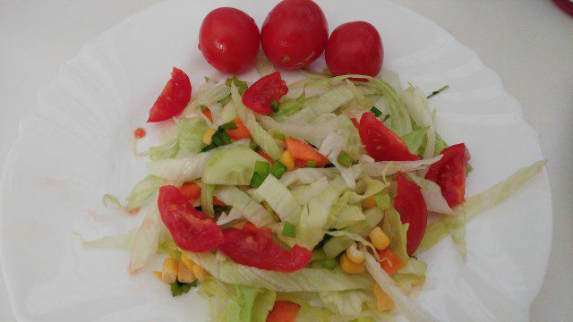 Salad with Iceberg Lettuce