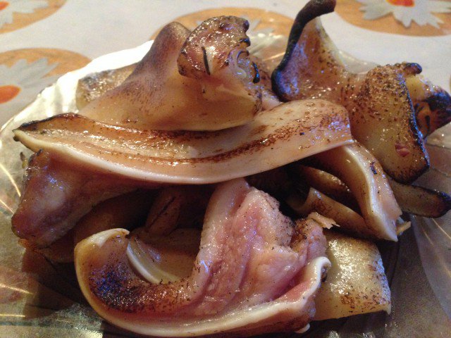 Grilled Pig Ears