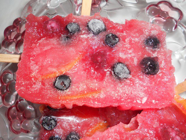 Fruit Ice Cream Popsicles