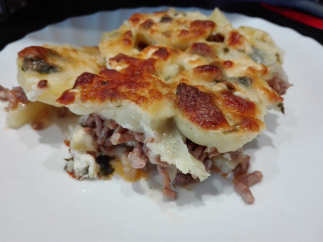 Cheese Moussaka for Big Eaters