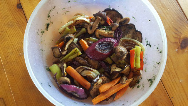 Tasty Marinated Grilled Vegetables