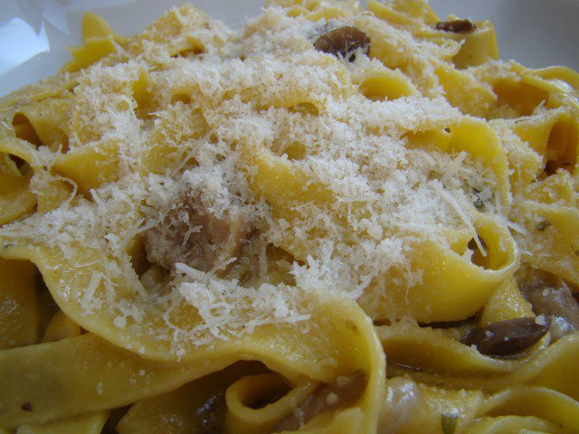 Pasta with Garlic and Parmesan
