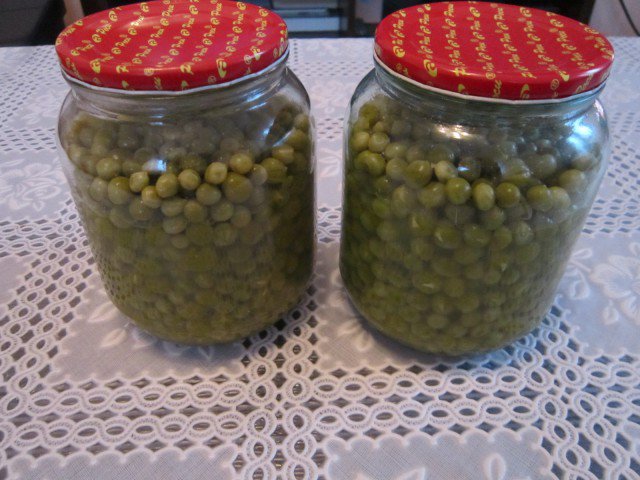 Peas in Jars