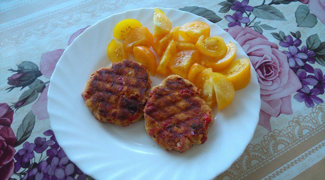 Roasted Pepper Meatballs