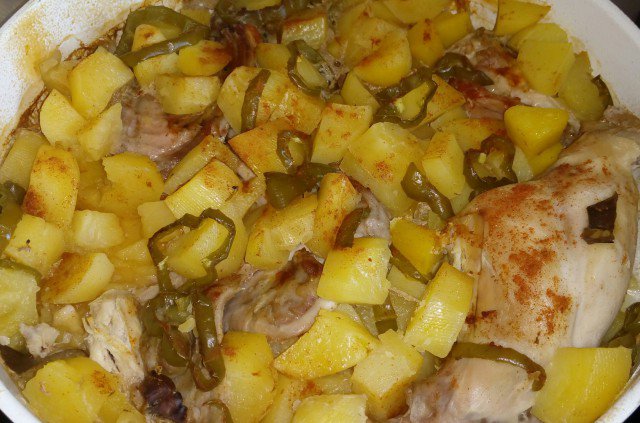 Oven-Made Rabbit with Potato Stew
