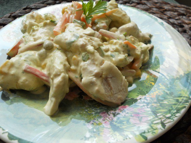 Traditional Mexican Chicken Salad