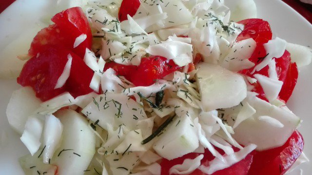 Fresh Cabbage Salad