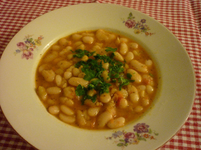 Bean Stew with Celery