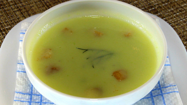 Zucchini and Dill Soup