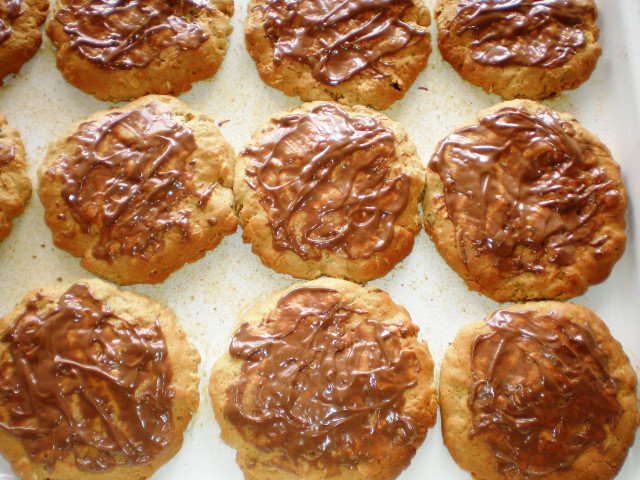 Homemade Butter Biscuits with Walnuts