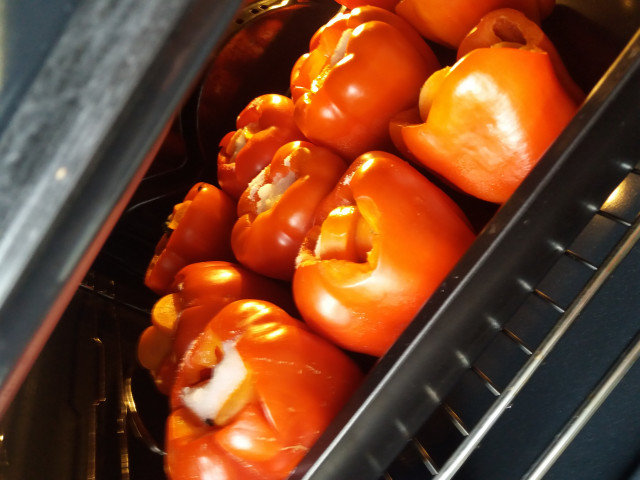 Bell Pepper Pickle in the Oven