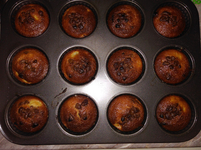 Fluffy Muffins with Bananas