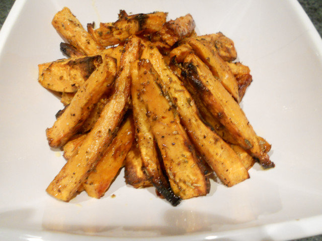 Sweet Potatoes Baked in the Oven