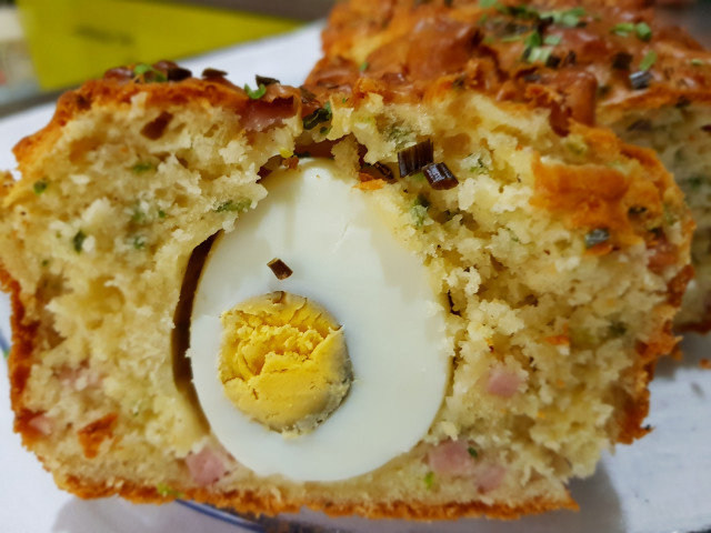 Egg Surprise Salty Cake