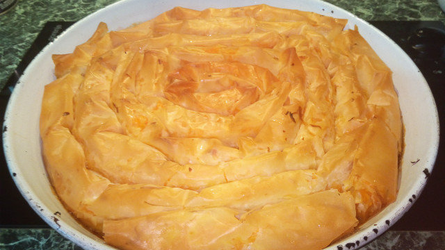 Pumpkin Pie with Ready-Made Sheets