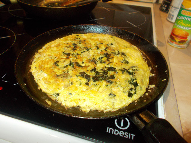 Healthy Frittata with Spinach
