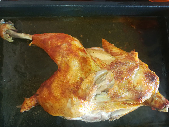 Roasted Chicken with Beer