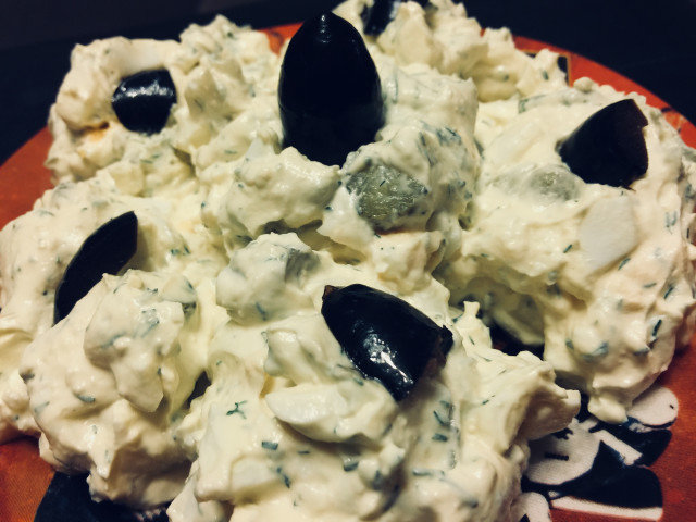 Egg Salad with Cream Cheese