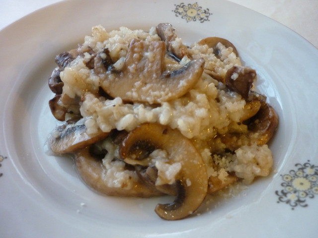 Easy Mushroom Risotto