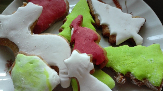 Gingerbread Cookies with Fondant