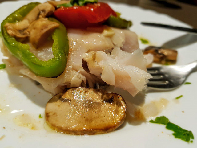 Oven-Baked Hake in Foil