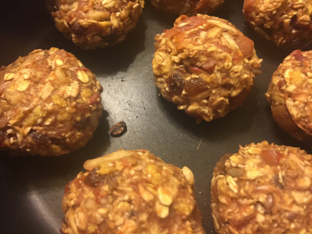 Healthy Biscuits with Oats and Apples