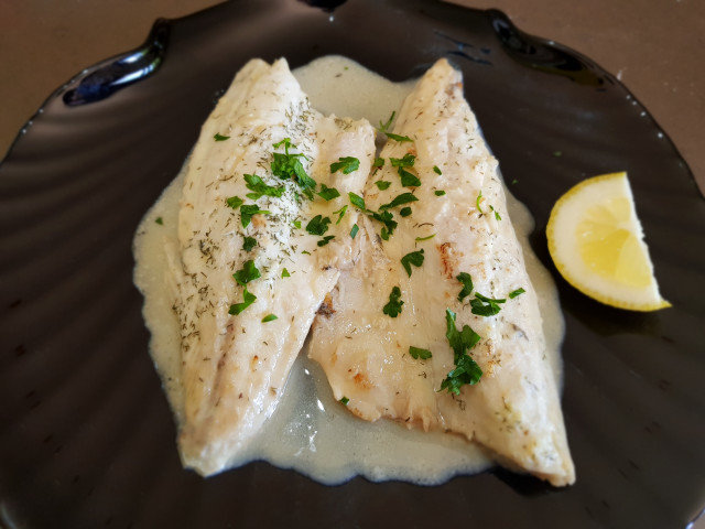 Fish Fillets with Coconut Milk