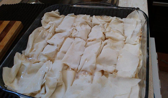 Tasty Arabic Phyllo Pastry