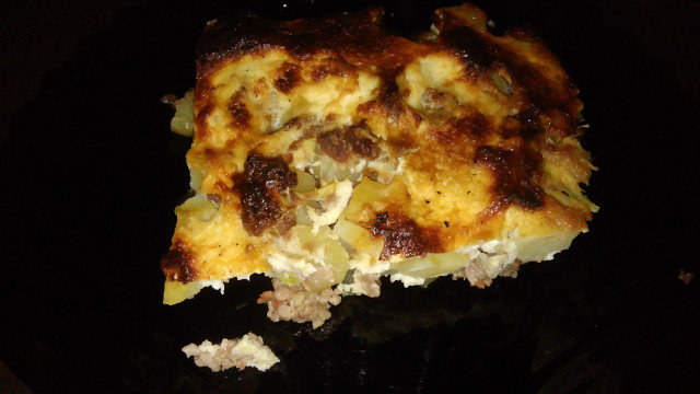 Moussaka with Nettles