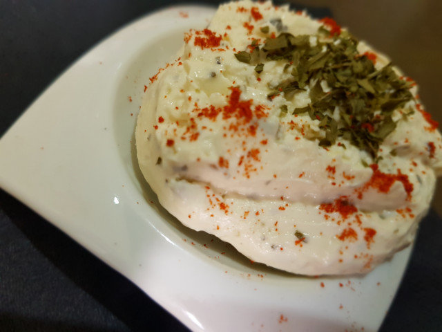 Cream Cheese, Cottage Cheese and Mayonnaise Spread