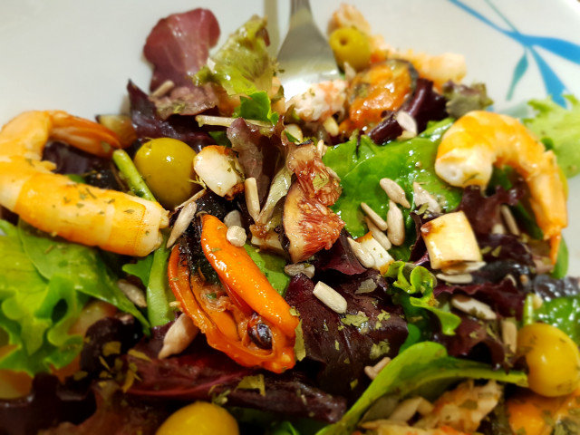 Mediterranean Seafood Salad