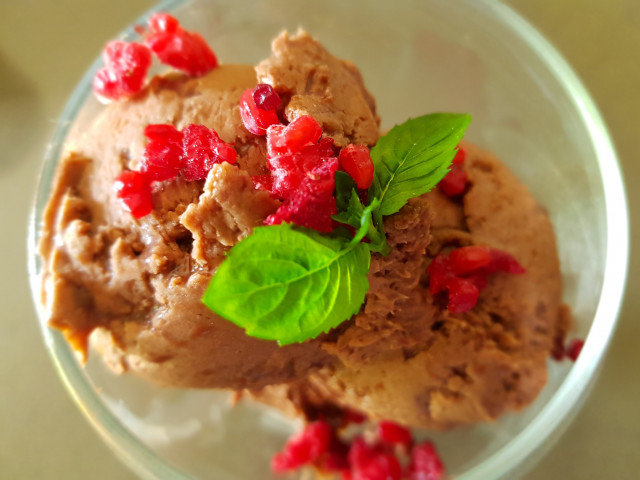 Chocolate Ice Cream with Mascarpone