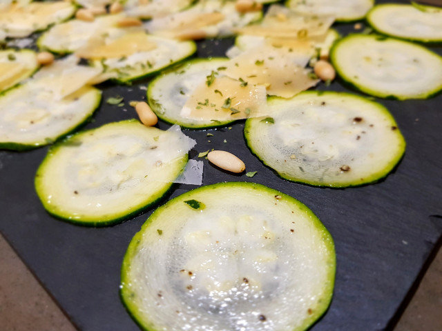 Zucchini Carpaccio