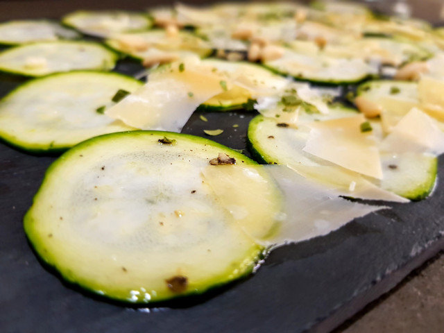 Zucchini Carpaccio