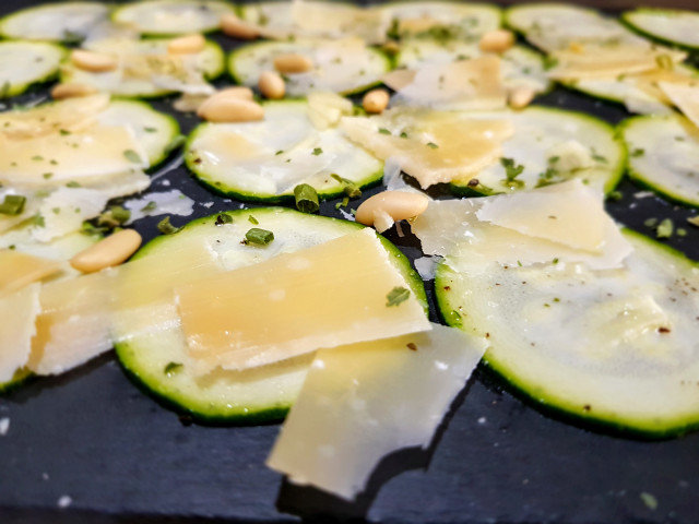 Zucchini Carpaccio